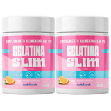 Gelatina Slim Sabor Laranja Em Pó 90g Suplemento Diário
