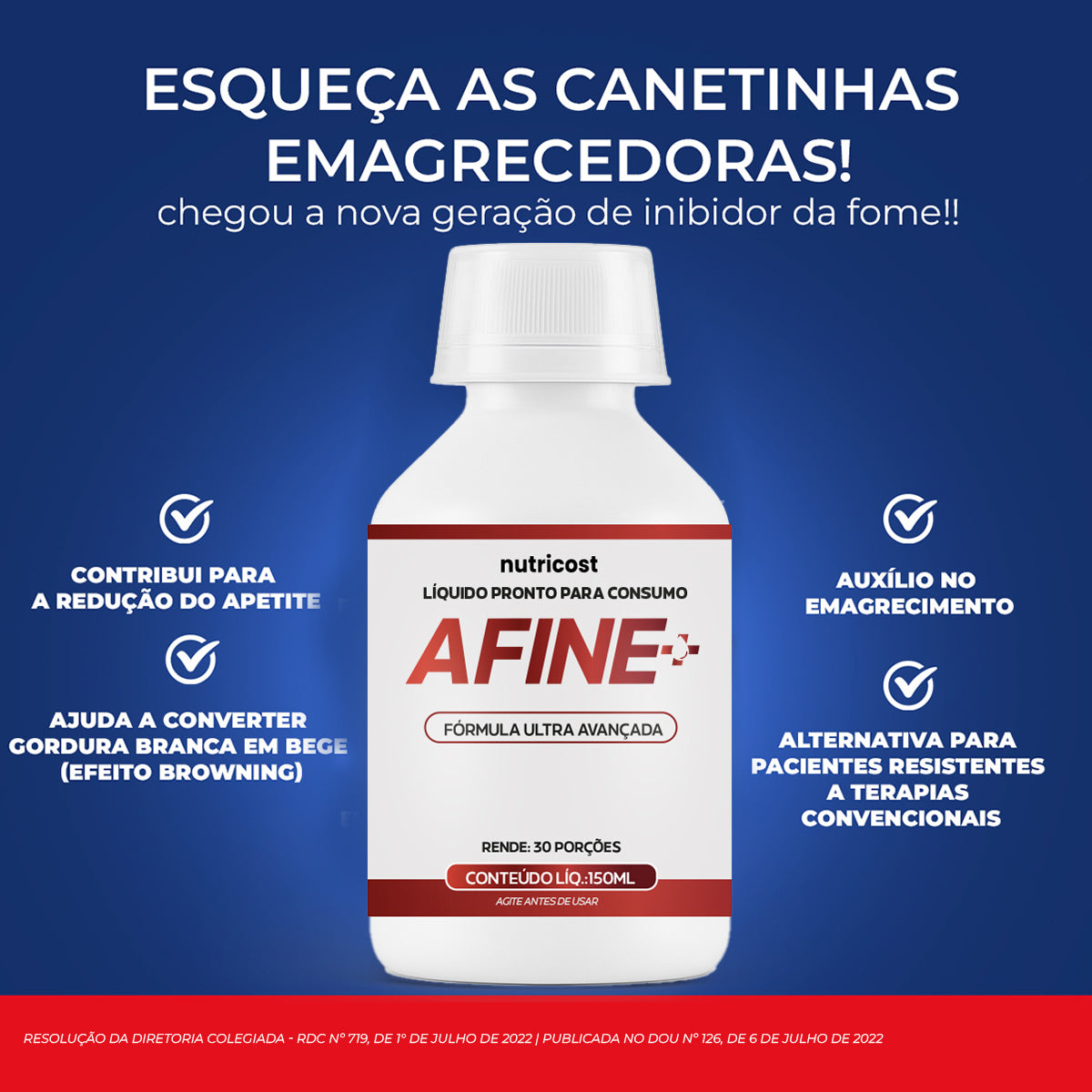 Afine + Suplemento Liquido 150ml