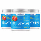 Blayva 150g Silicone Natural E Termogênico Sabores Morango