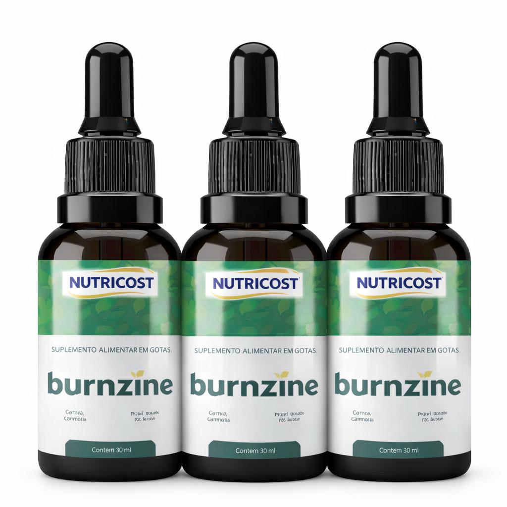 Burnzine 30 Ml Para Aumento De Energia E Queima Eficaz Sem Sabor