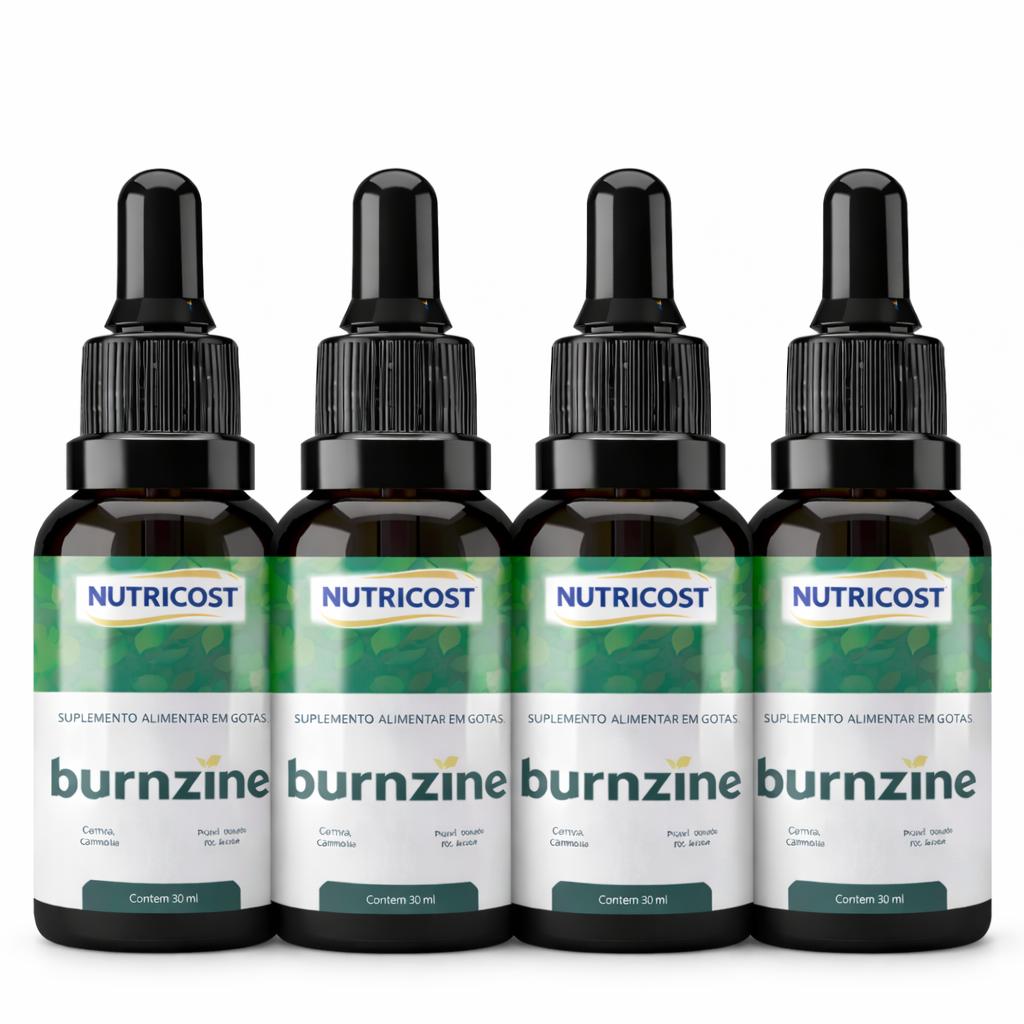 Burnzine 30 Ml Para Aumento De Energia E Queima Eficaz Sem Sabor