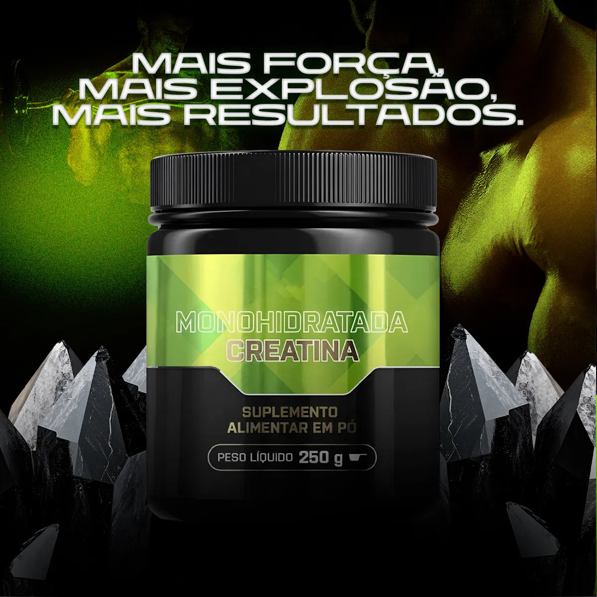 Creatina Nutricost 100% Pura Verde Monohidratada 250g