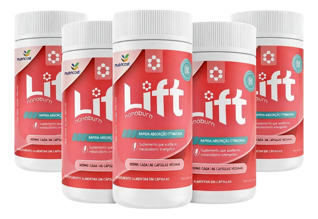 Lift Nanoburn 60 caps Suplemento Uso Diário