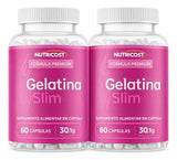 Gelatina Slim 60 Caps Fórmula Avançada