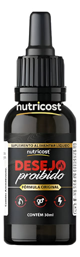 Desejo Proibido 30ml Suplemento Masculino Uso Diário