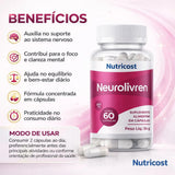 Neurolivren 60 Caps Suplemento De Uso Diário