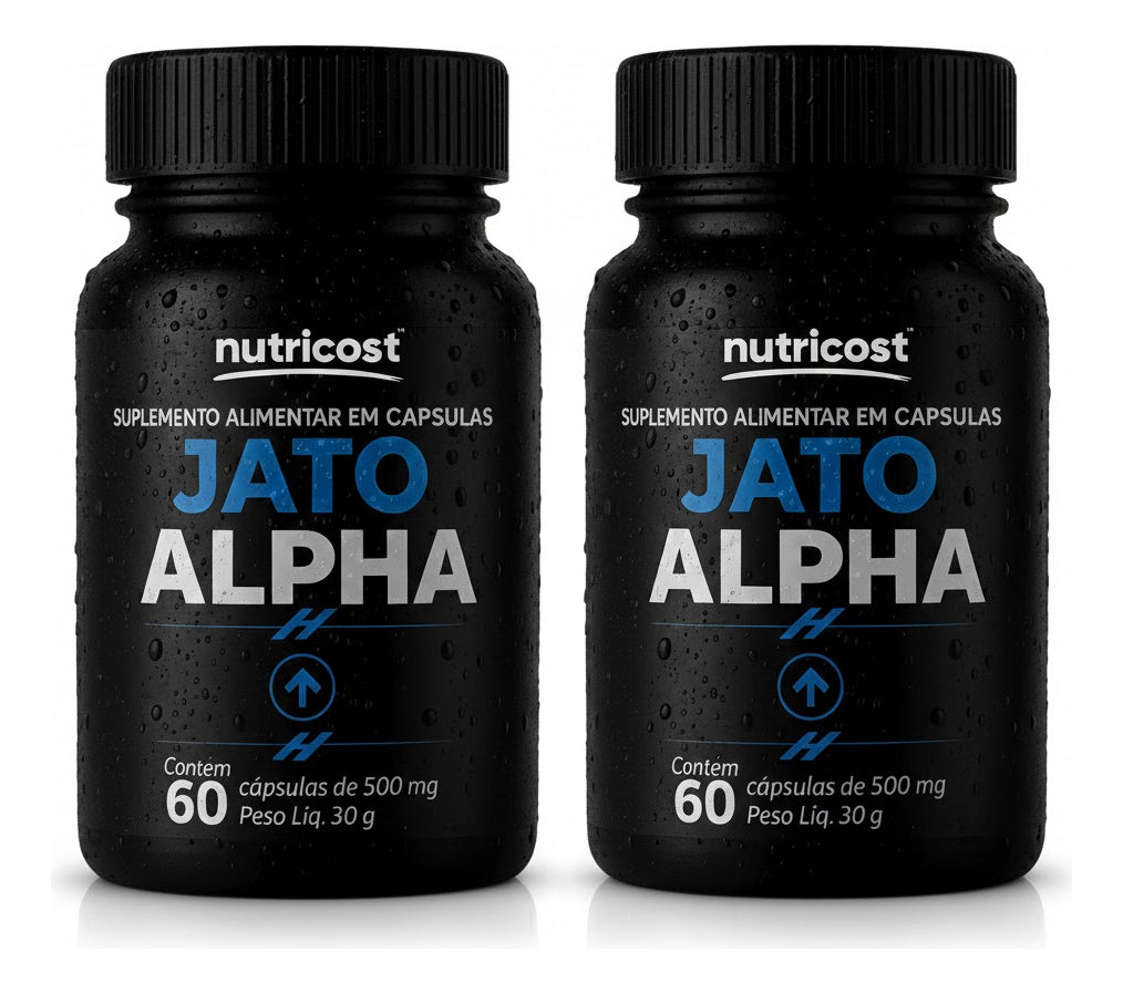 Jato Alpha 60 Cápsulas Suplemento Uso Diário Masculino