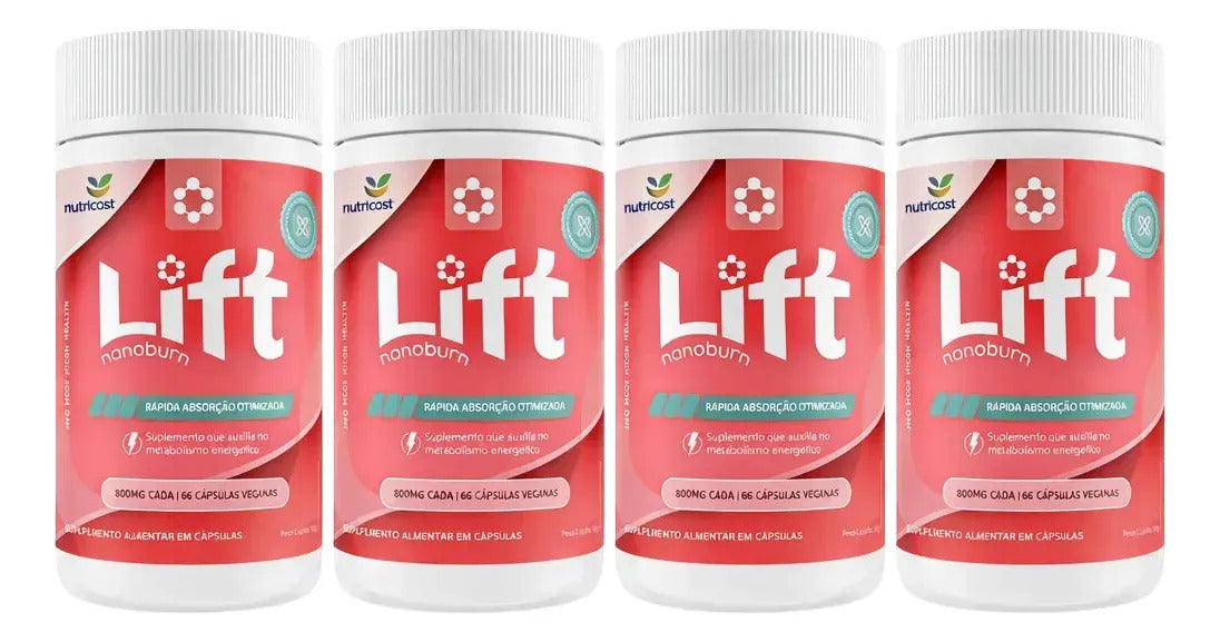 Lift Nanoburn 60 caps Suplemento Uso Diário