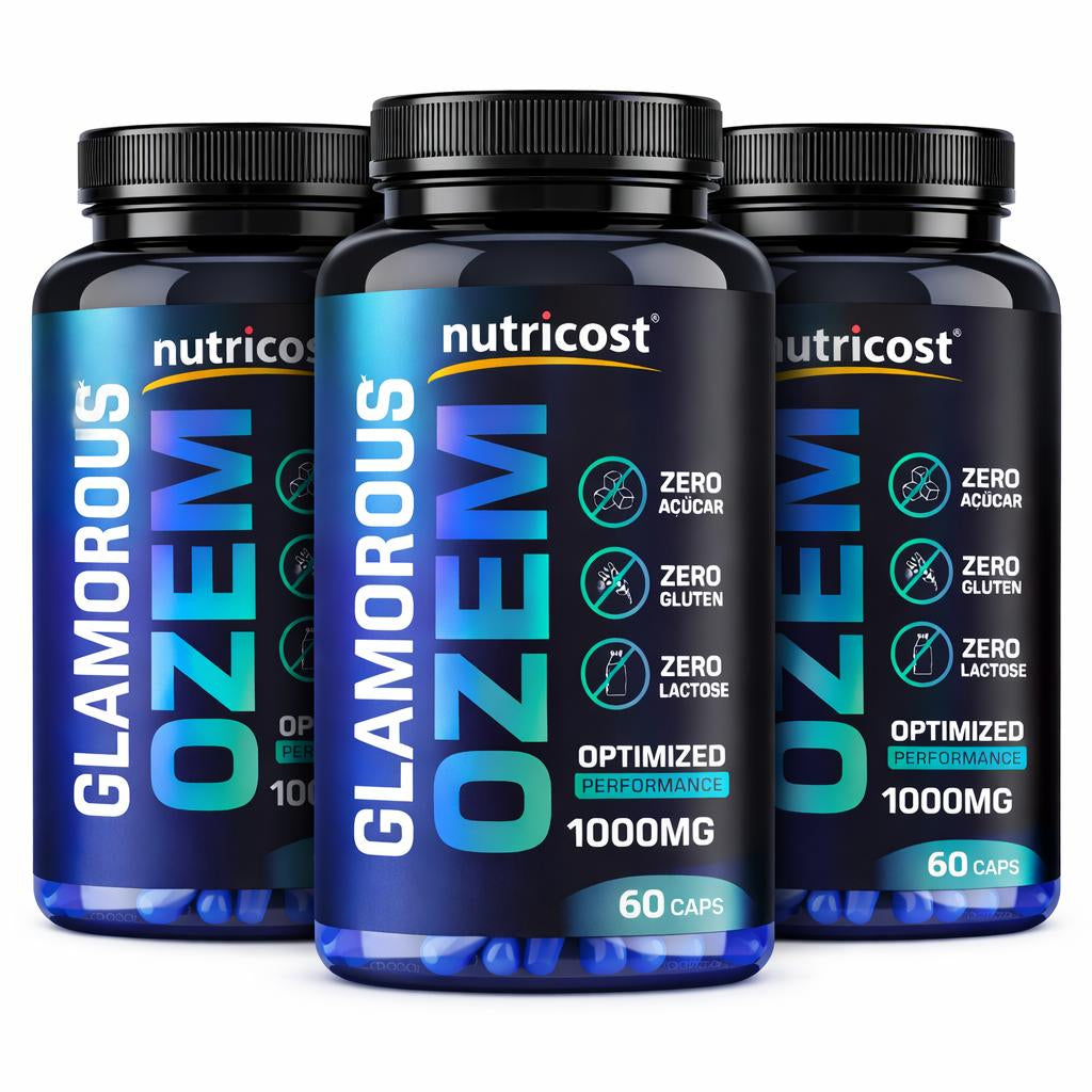 Glamorous Ozem 60 Capsulas Suplemento Uso Diário Alta Performance