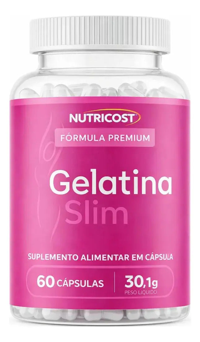 Gelatina Slim 60 Caps Fórmula Avançada