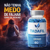 Tadafil 60 Cápsulas Suplemento Masculino Uso Diário Original Do Anúncio Sem Sabor