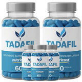 Tadafil 60 Cápsulas Suplemento Masculino Uso Diário Original Do Anúncio Sem Sabor