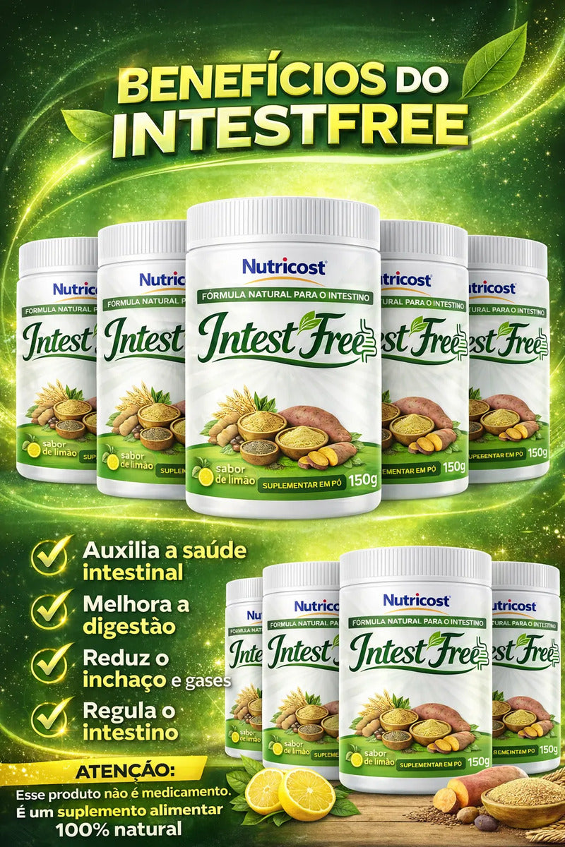 Intestfree Natural Para Saude Intestinal Intest Free