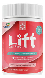 Lift Nanoburn 60 Cápsulas Suplemento Alimentar Desincha E Acelera Metabolismo