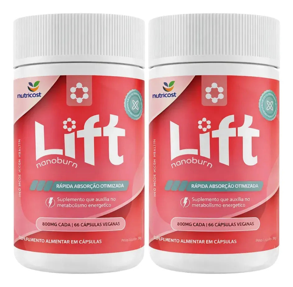 Lift Nanoburn 60 caps Suplemento Uso Diário