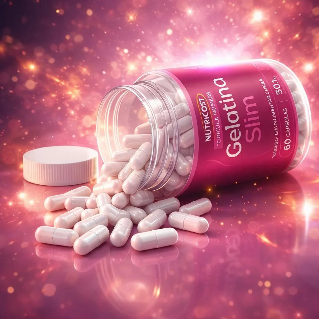 Gelatina Slim 60 Caps Fórmula Avançada