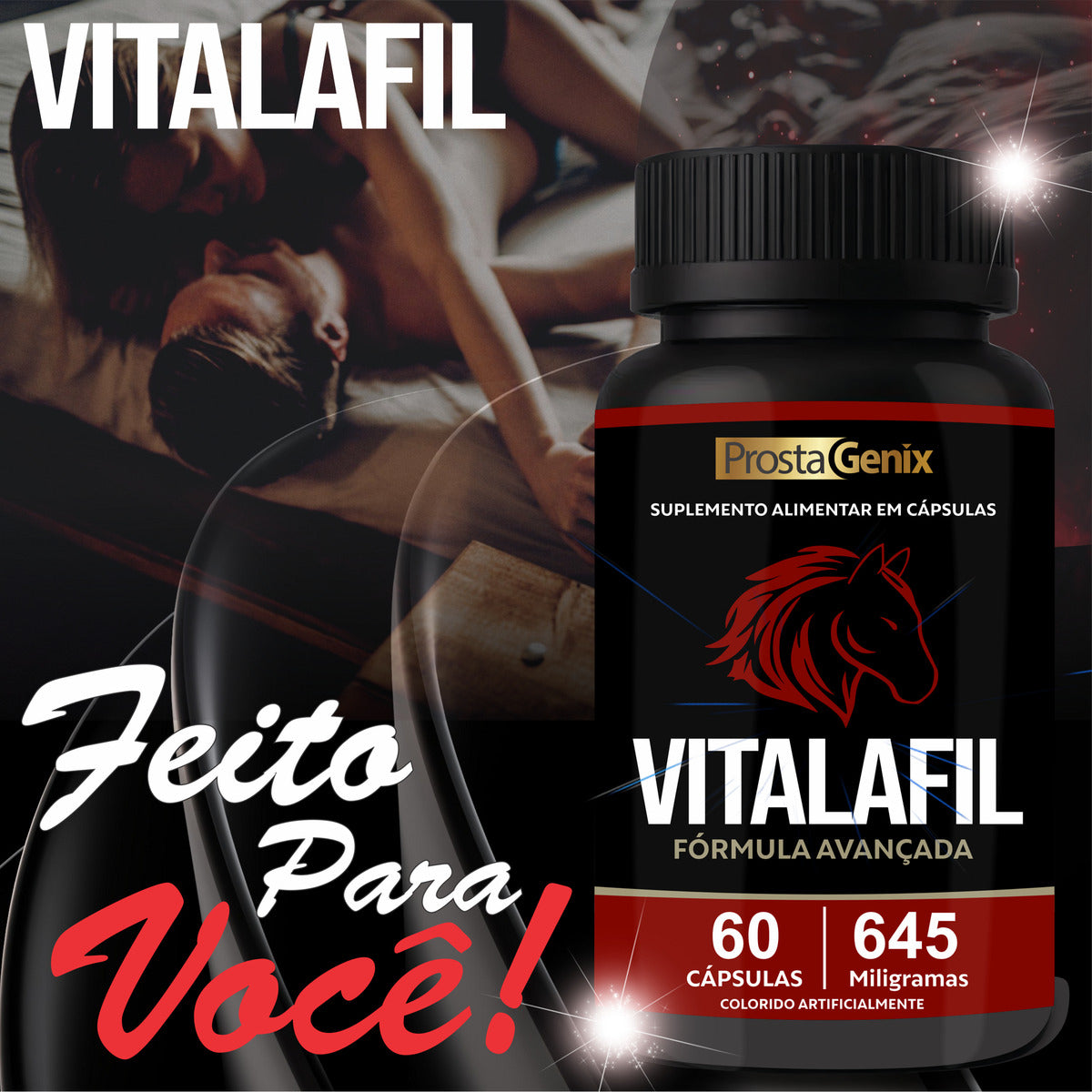 Vitalafil 60 caps Suplemento Uso Diário