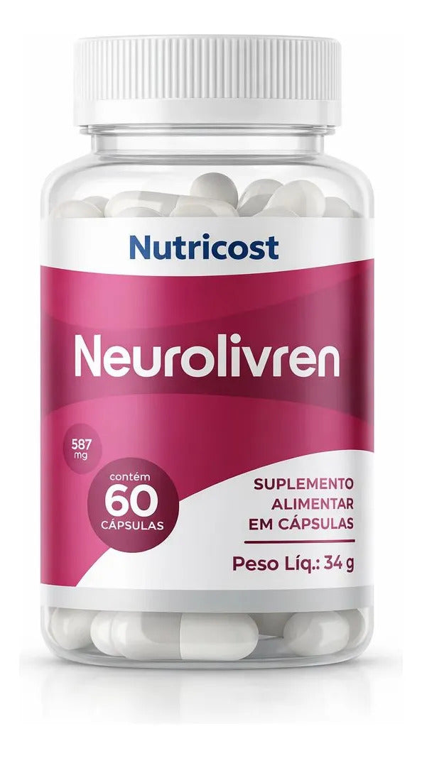Neurolivren 60 Caps Suplemento De Uso Diário