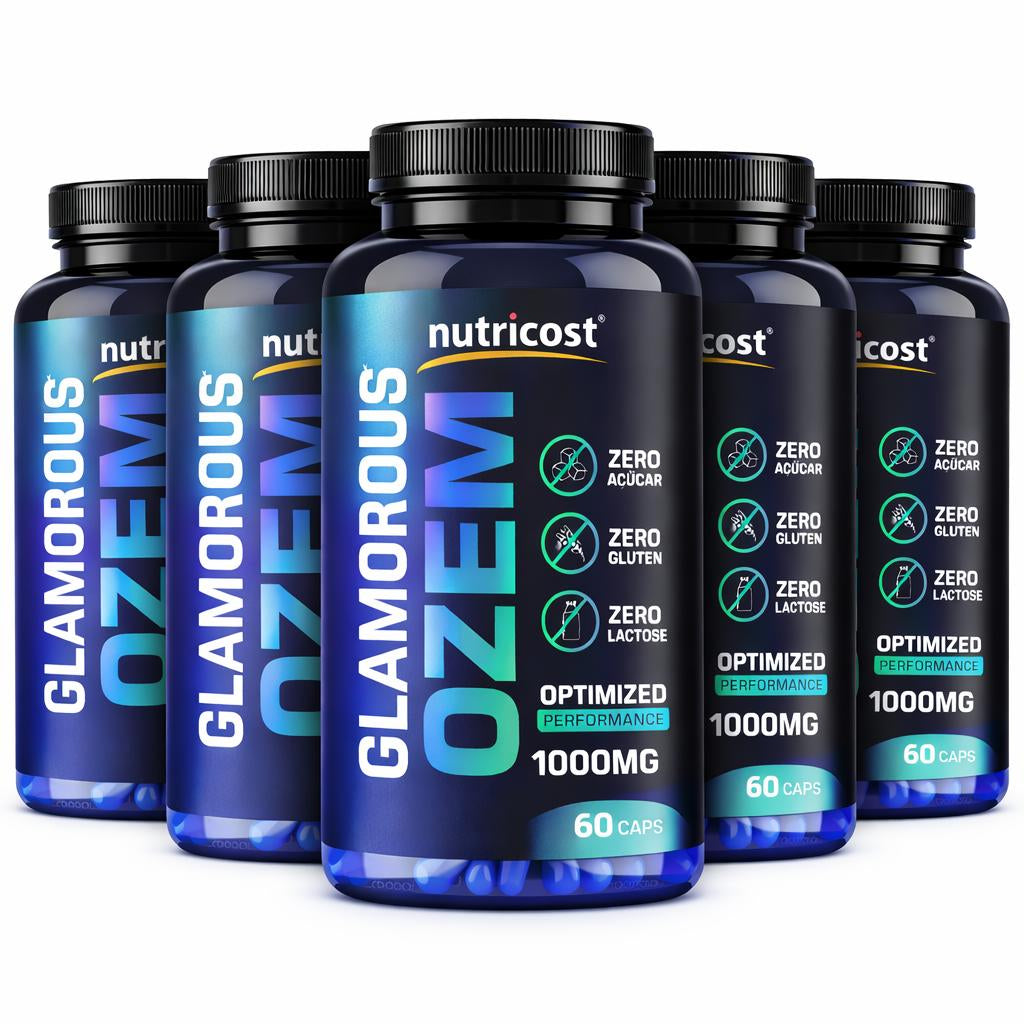 Glamorous Ozem 60 Capsulas Suplemento Uso Diário Alta Performance