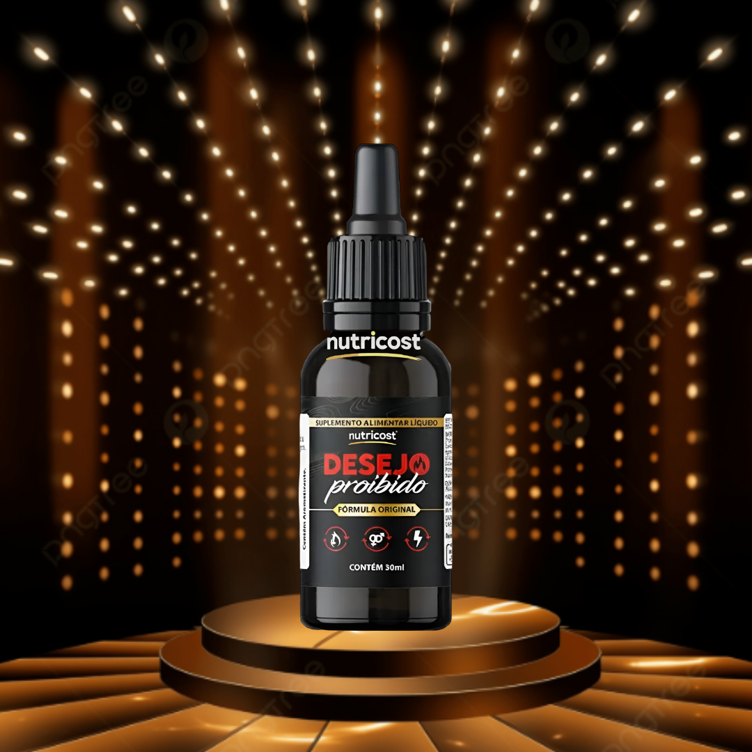 Desejo Proibido 30ml Suplemento Masculino Uso Diário