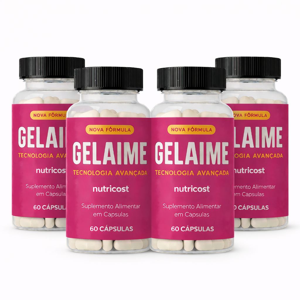 Gelaime Colágeno 60 Caps Suplemento Articular