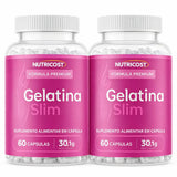 Gelatina Slim 60 Caps Fórmula Avançada