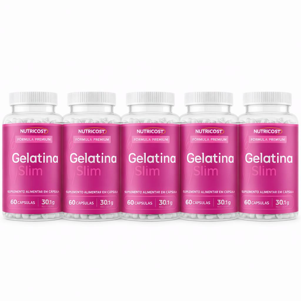 Gelatina Slim 60 Caps Fórmula Avançada