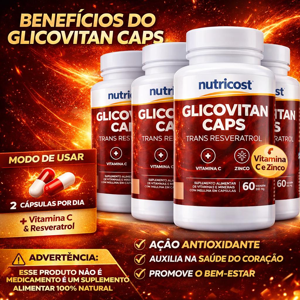 Glicovitan Caps - Resveratrol Zinco