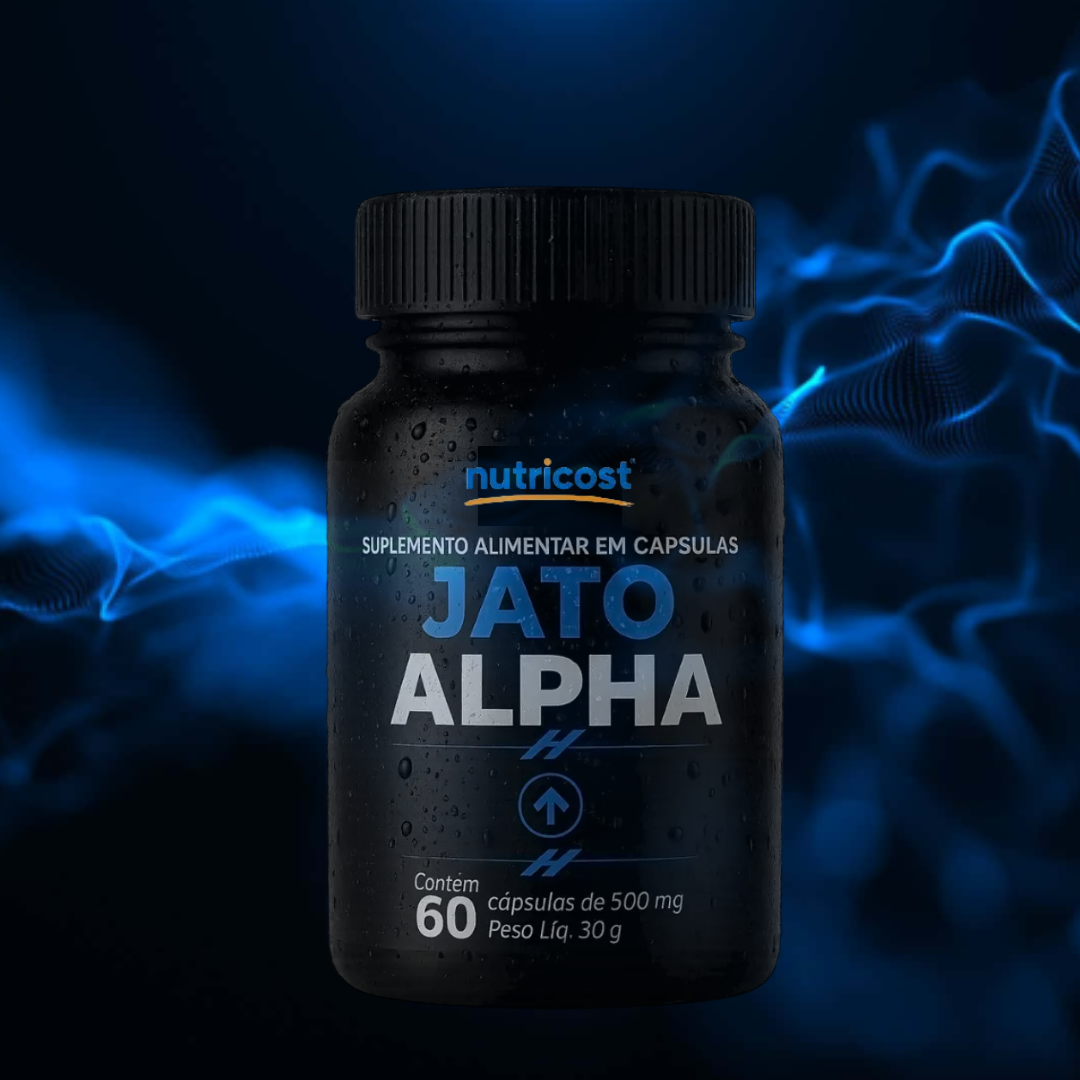 Jato Alpha 60 Cápsulas Suplemento Uso Diário Masculino