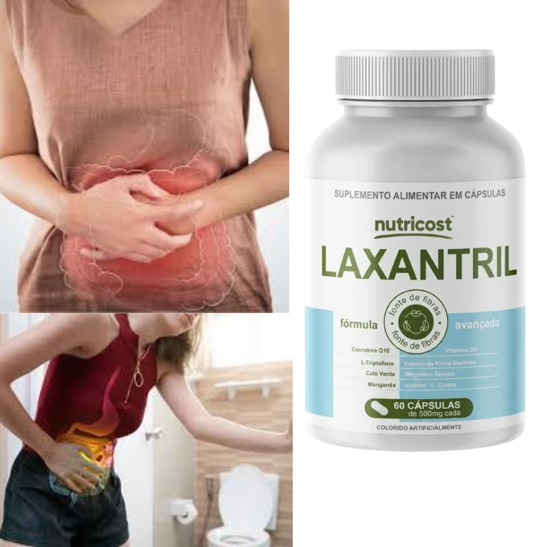 Laxantril 60 caps Suplemento Uso Diário