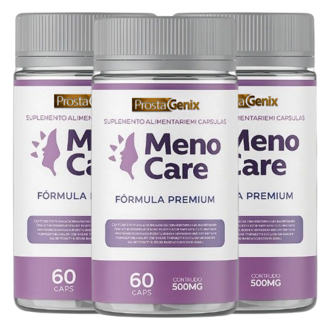 Meno Care Premium 60 Cáps - Saúde Da Mulher Na Menopausa