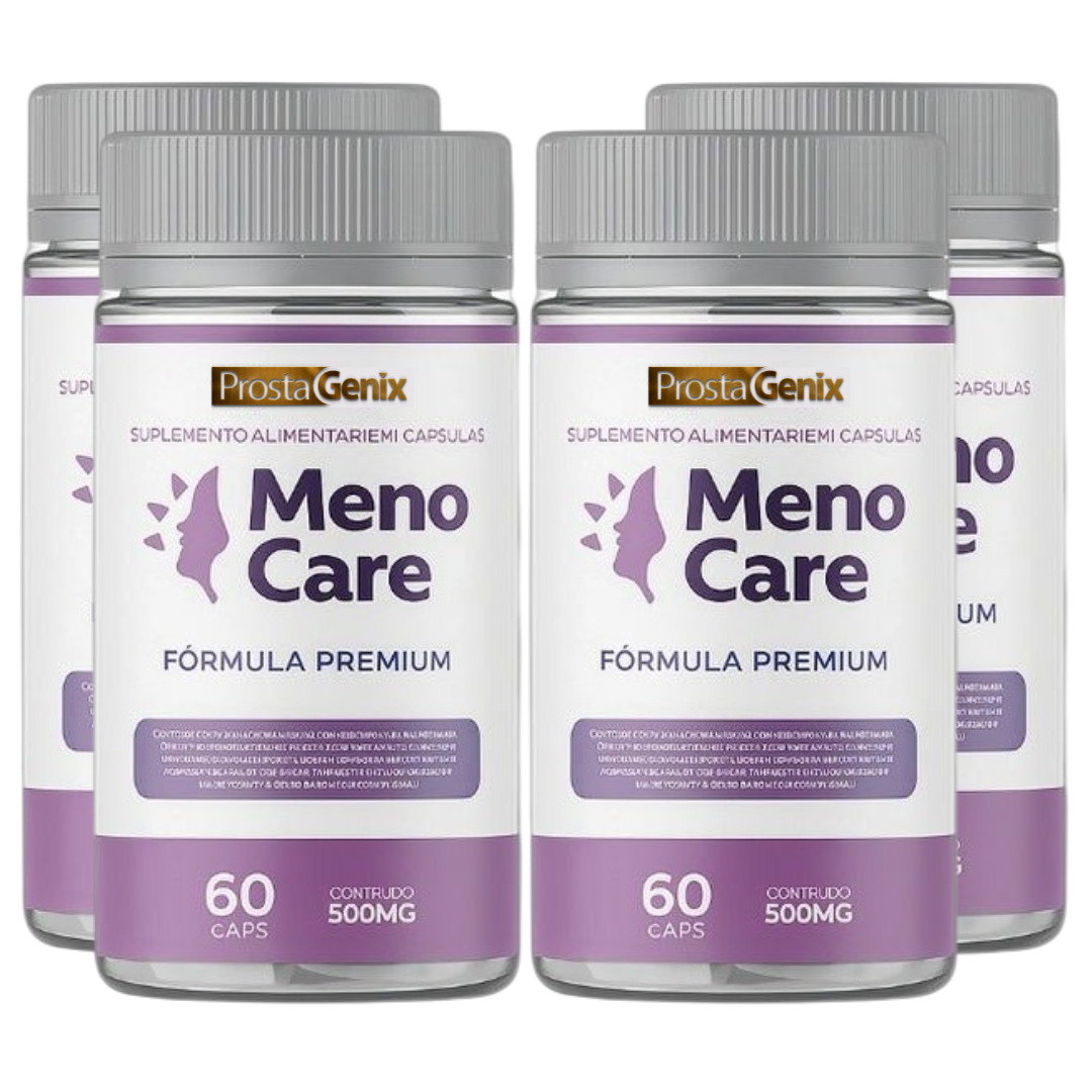 Meno Care Premium 60 Cáps - Saúde Da Mulher Na Menopausa