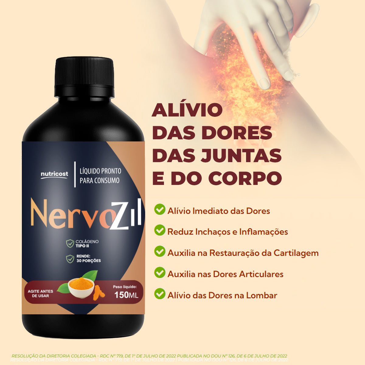 Nervozil Nutricost 150ml