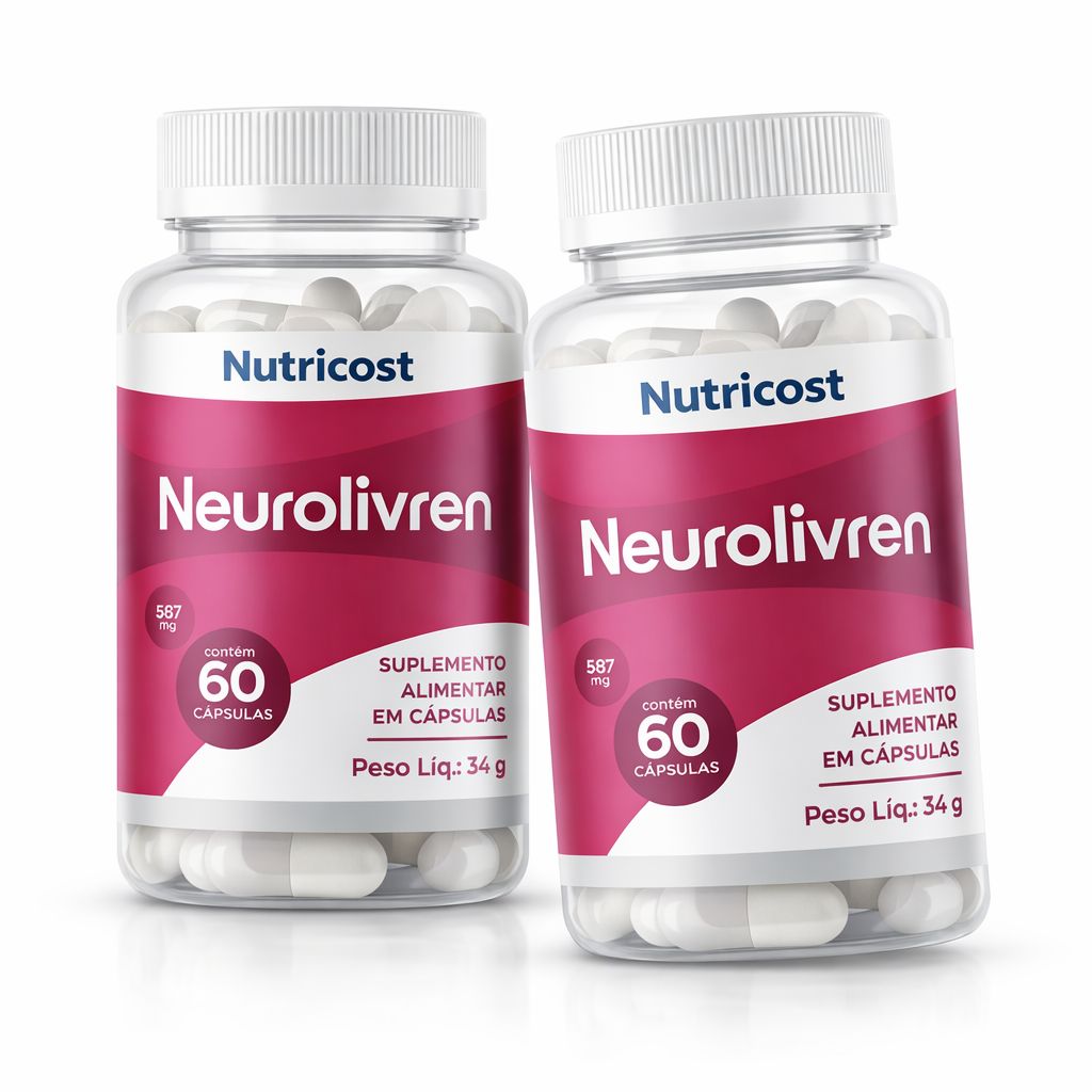 Neurolivren 60 Caps Suplemento De Uso Diário