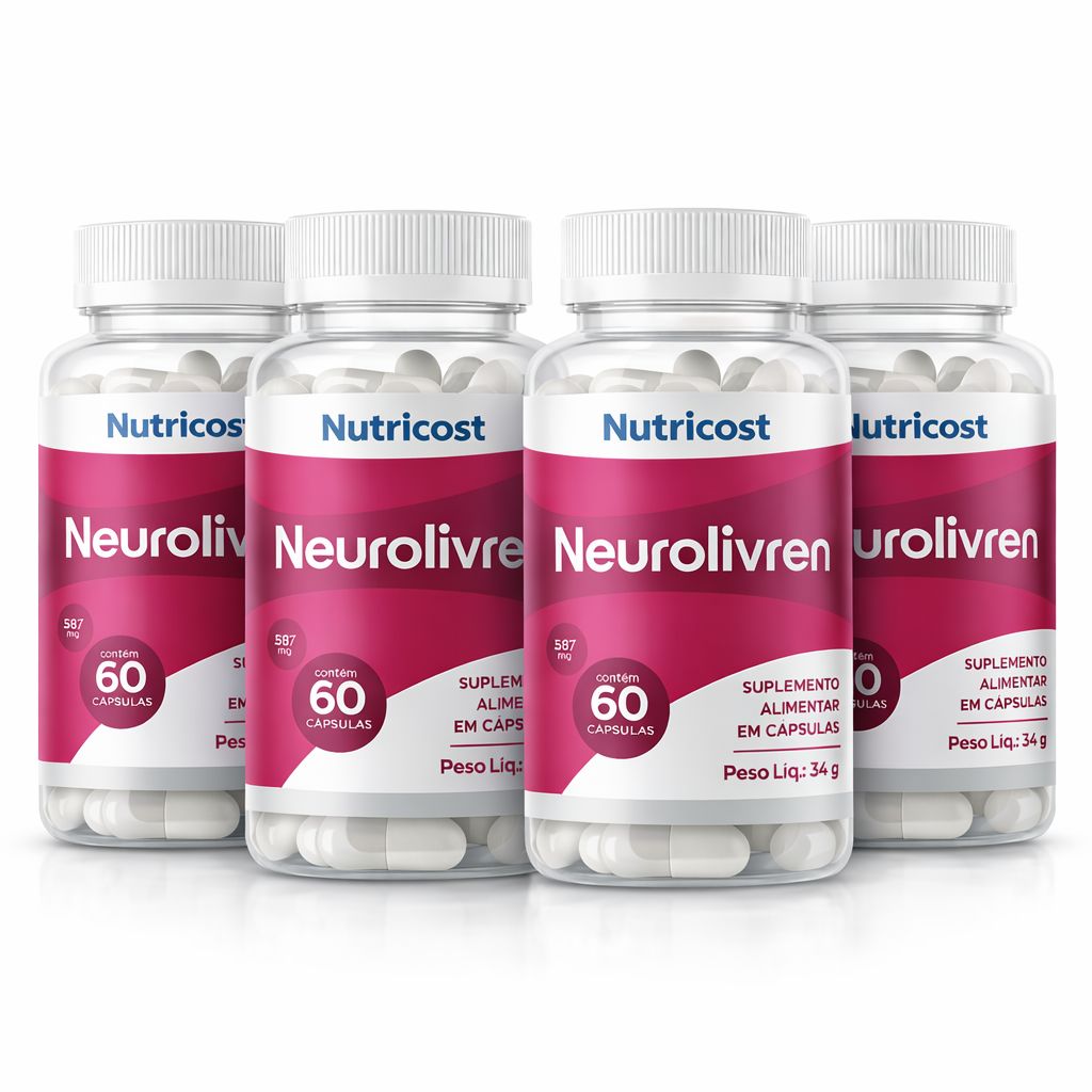 Neurolivren 60 Caps Suplemento De Uso Diário