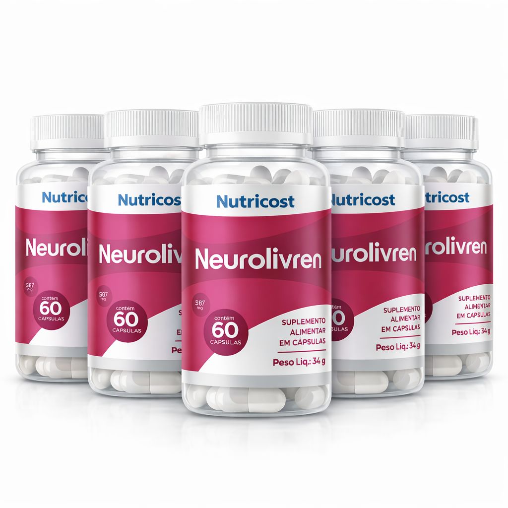 Neurolivren 60 Caps Suplemento De Uso Diário