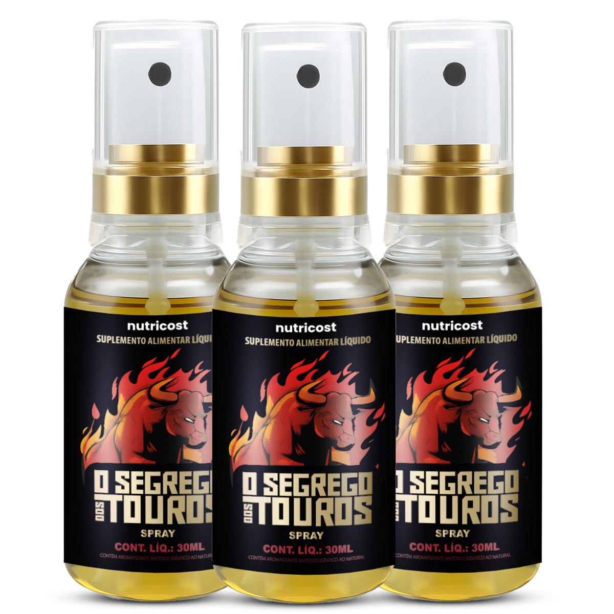 O Segredo Dos Touros Spray Força E Potência 30ml