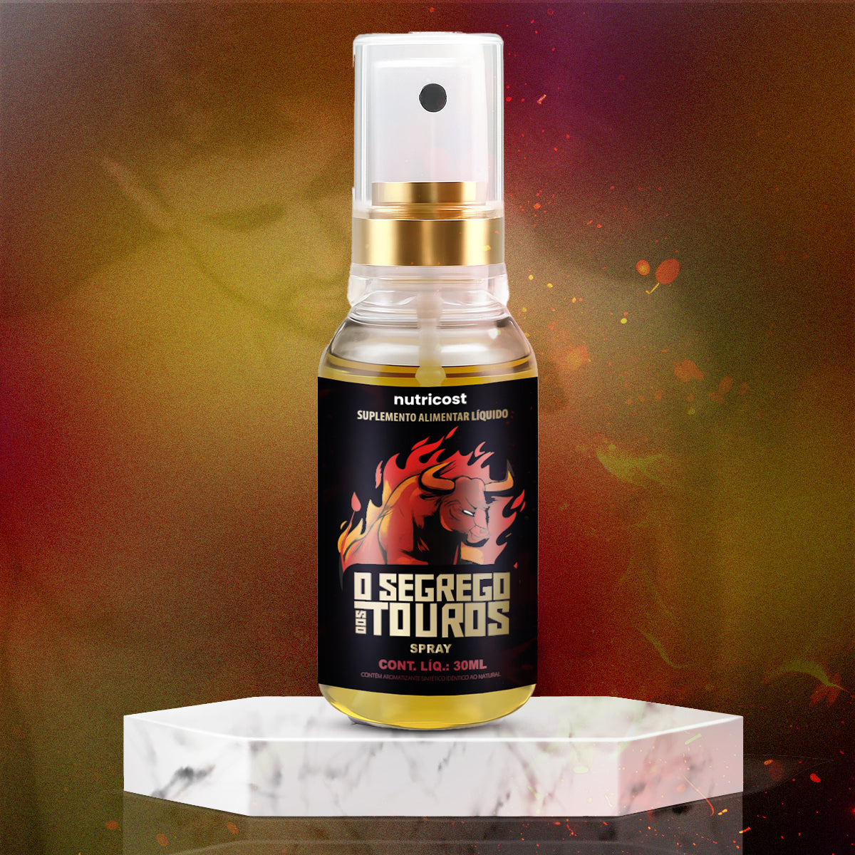 O Segredo Dos Touros Spray Força E Potência 30ml