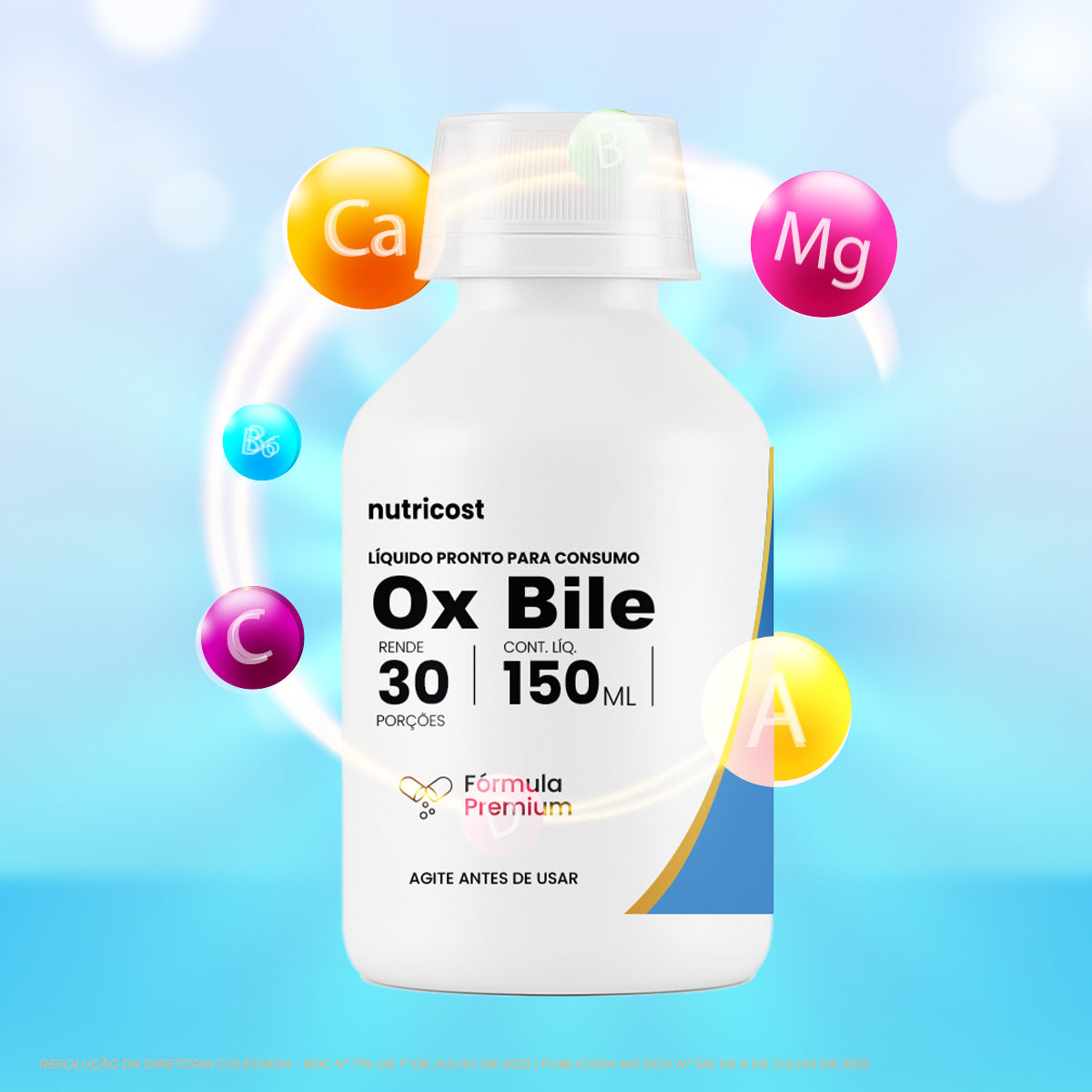 Ox Bile Liquido Gastrorresistentes 150ml
