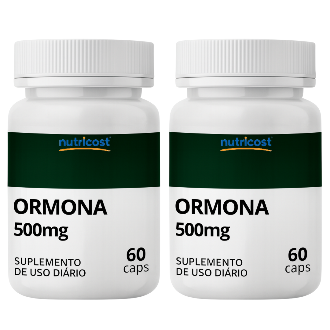 Ormona 60 Caps 500mg Saúde Feminina E Bem Estar
