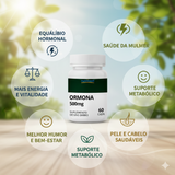 Ormona 60 Caps 500mg Saúde Feminina E Bem Estar