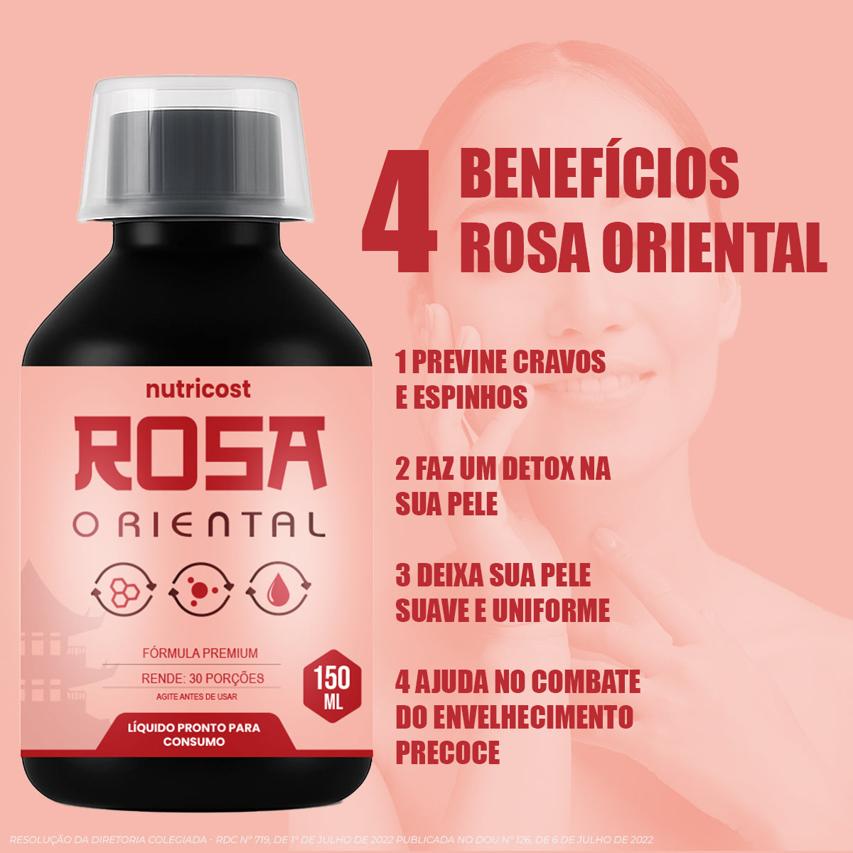 Rosa Oriental Nutricost 150ml