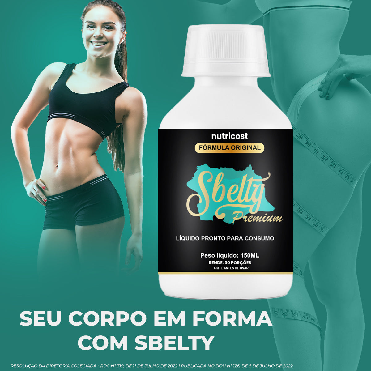Sbelty Premium Nutricost 150ml