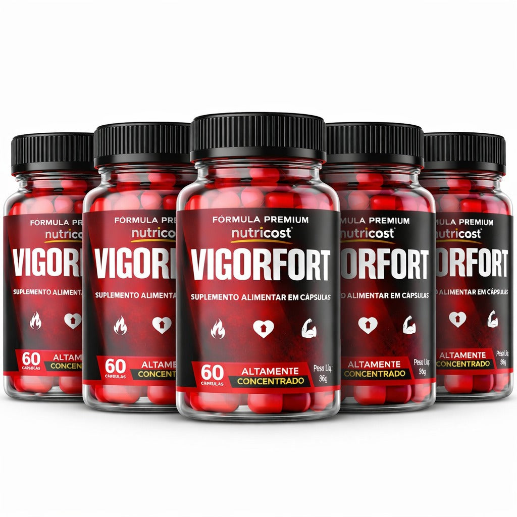 Vigorfort 60 Cápsulas  Suplemento Premium Uso Diário Masculino