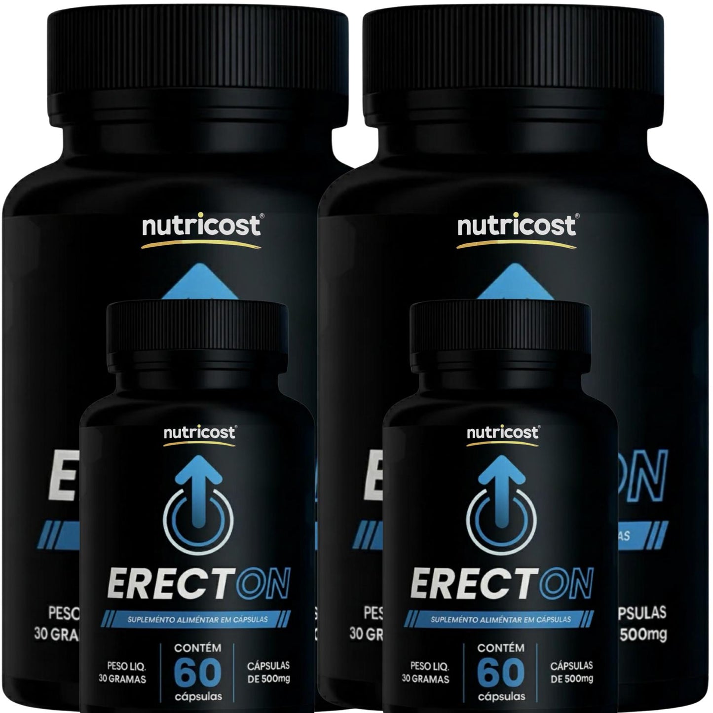 Erecton 60 Caps Energia E Vigor Suplementgo uso diário